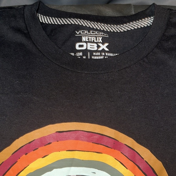 Netflix Shirt OBX Volcom Kids Sz 10 - Picture 2 of 4
